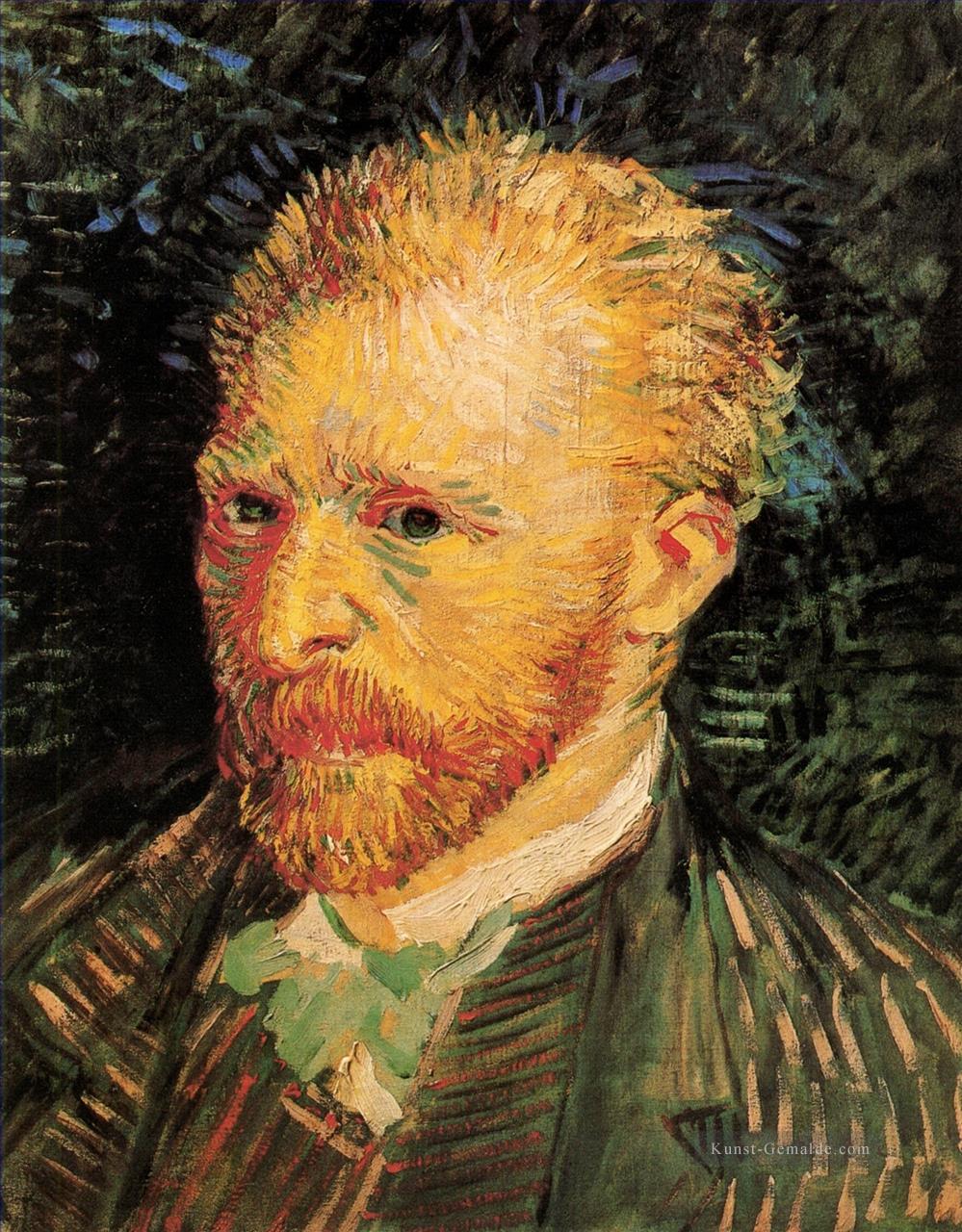 Selbst Porträt 1887 3 Vincent van Gogh Ölgemälde